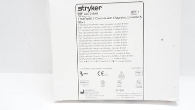 Stryker CAT01549 FlowPort II Cannula W/Obturator, Linvatec & Storz